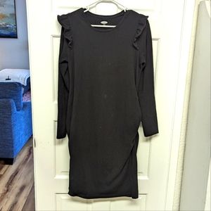Maternity black dress